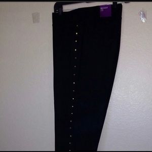 Plus size   Gold Studded Pants
